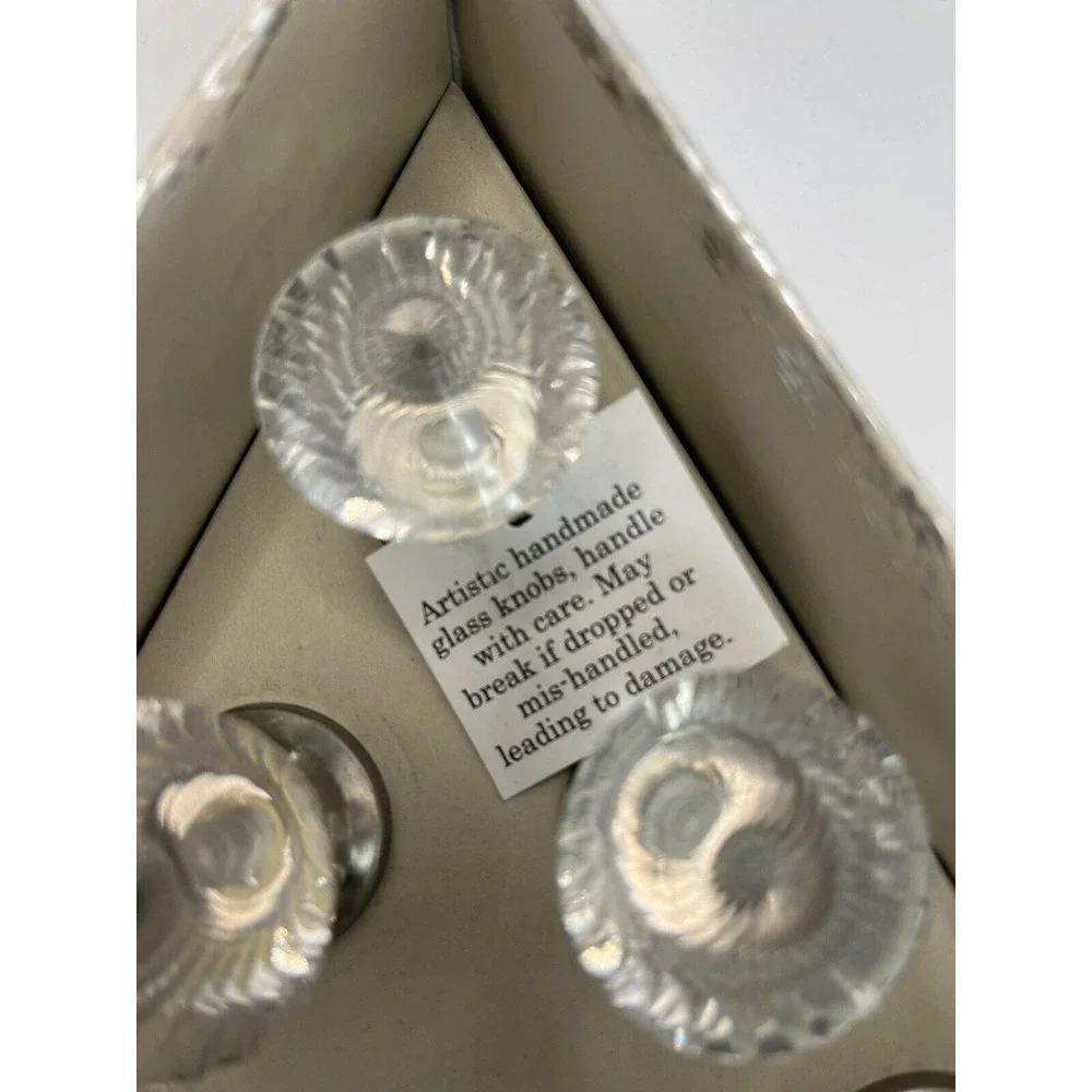 Casa‎ Decor Handmade Crystal Drawer Pulls Set Of 6